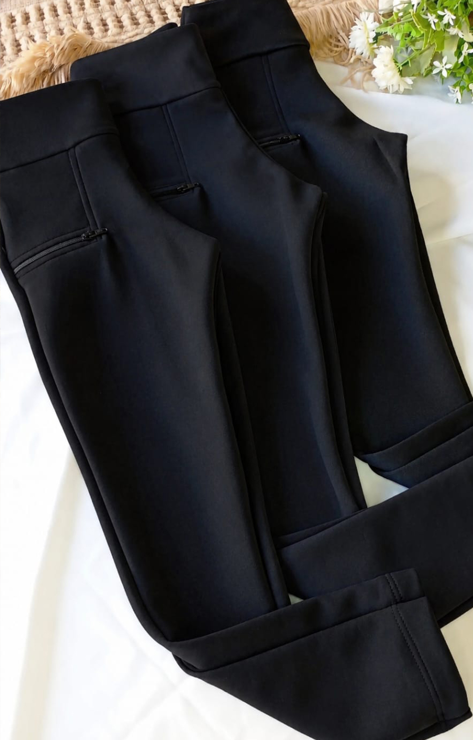 Calça Montaria Infantil Premium com Zíper Preta