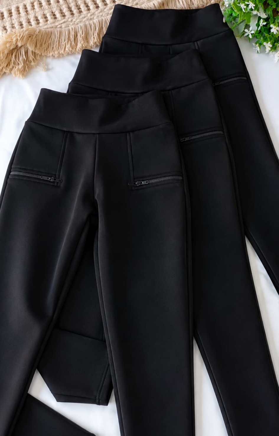 Calça Montaria Infantil Premium com Zíper Preta - Imagem 3
