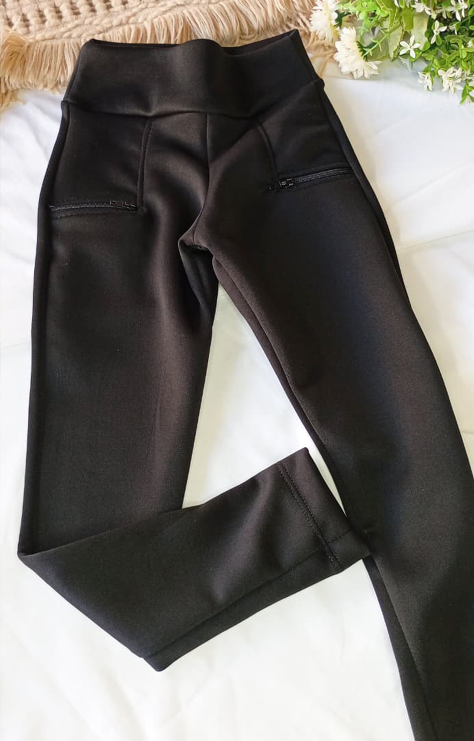 Calça Montaria Infantil Premium com Zíper Preta - Imagem 4