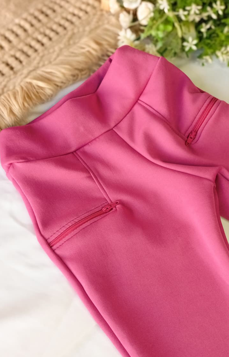 Calça Montaria Infantil Premium com Zíper Rosa - Imagem 4