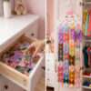 Organizador de Laços Infantil Nuvem Fofa – Porta Laços e Presilhas - Imagem 3